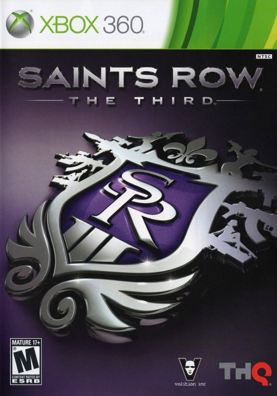 Saints Row box art for Xbox 360